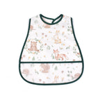 Cartoon EVA Waterproof Baby Bib with Pocket Feeding Apron