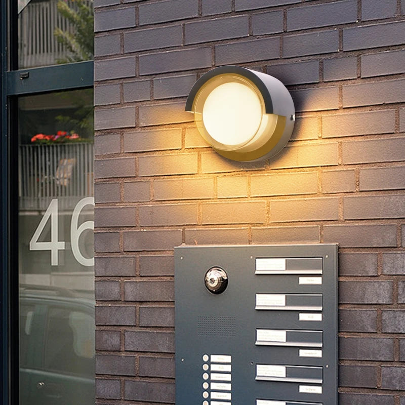 Waterproof 5W LED Wall Light for Garden, Porch & Balcony Decor