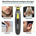 MLG Electric Shaver Cordless Body Trimmer USB T Blade Beard Razor Unisex
