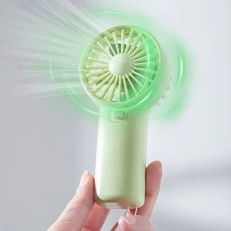 Cute Mini Handheld Fan UK Pocket Size Low Noise Portable Fan