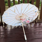 Buy 70cm Chinese Silk Tassel Umbrella