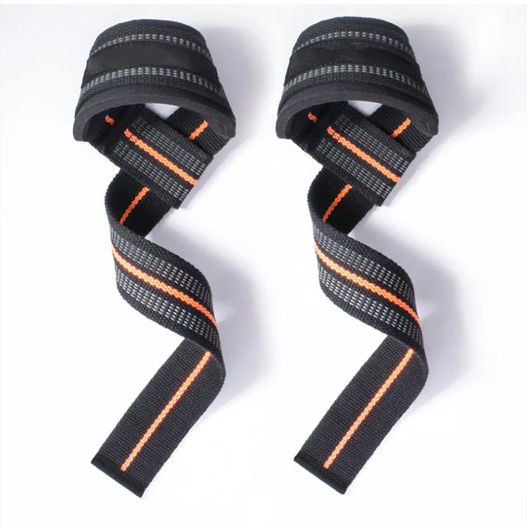Non-Slip Dumbbell Lifting Straps Gym Wrist Wrap Workout Support