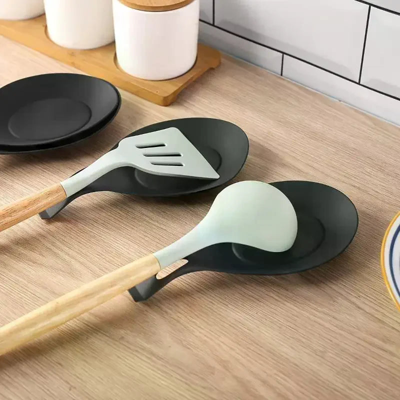 Silicone Spoon Rest Heat-Resistant Utensil Holder Main image