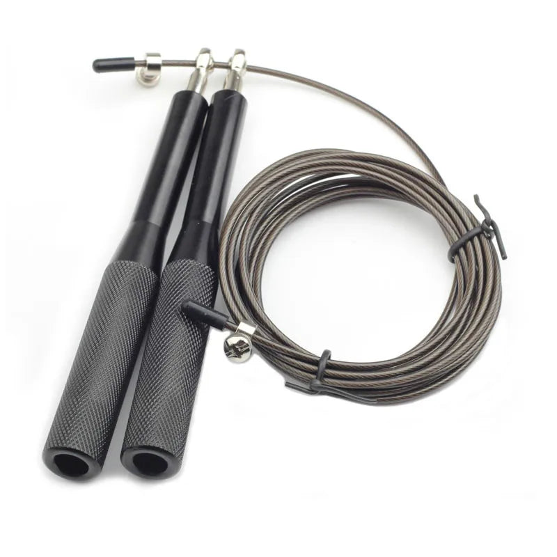 Heavy Steel Wire Speed Jump Rope CrossFit Boxing MMA Gym Training