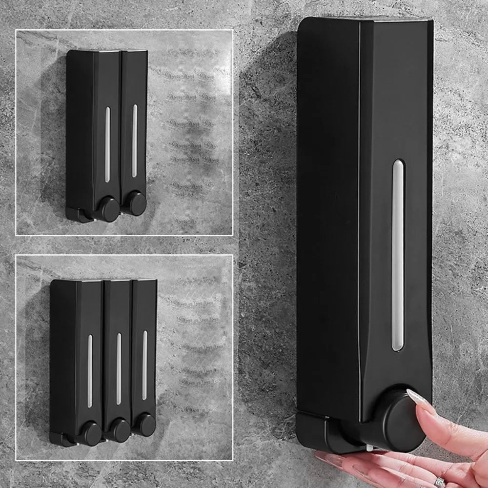 420ML Wall Mounted Soap Dispenser Shampoo & Sanitizer Bottle Secondary image