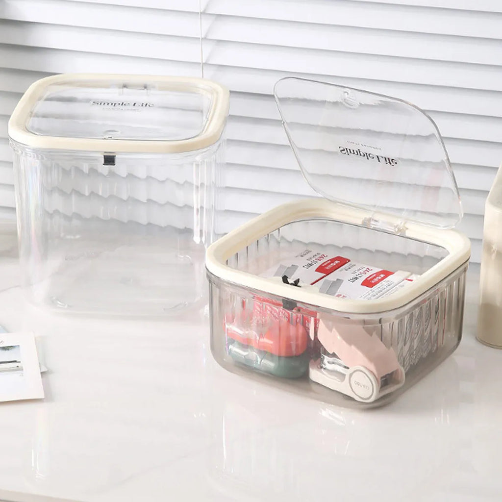 Transparent Storage Box Multi-Purpose Organizer