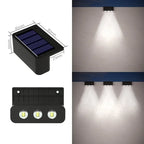 Waterproof Solar Wall Lights for Garden, Fence & Pathway Decor