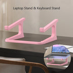 Ergonomic Laptop Stand with Keyboard Stand Portable Lift