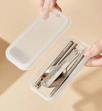 WORTHBUY 304 Stainless Steel Lunch Box Leakproof Stackable Food Container