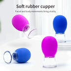 Silicone Vacuum Cupping Massage Set Body Face Cellulite Tool