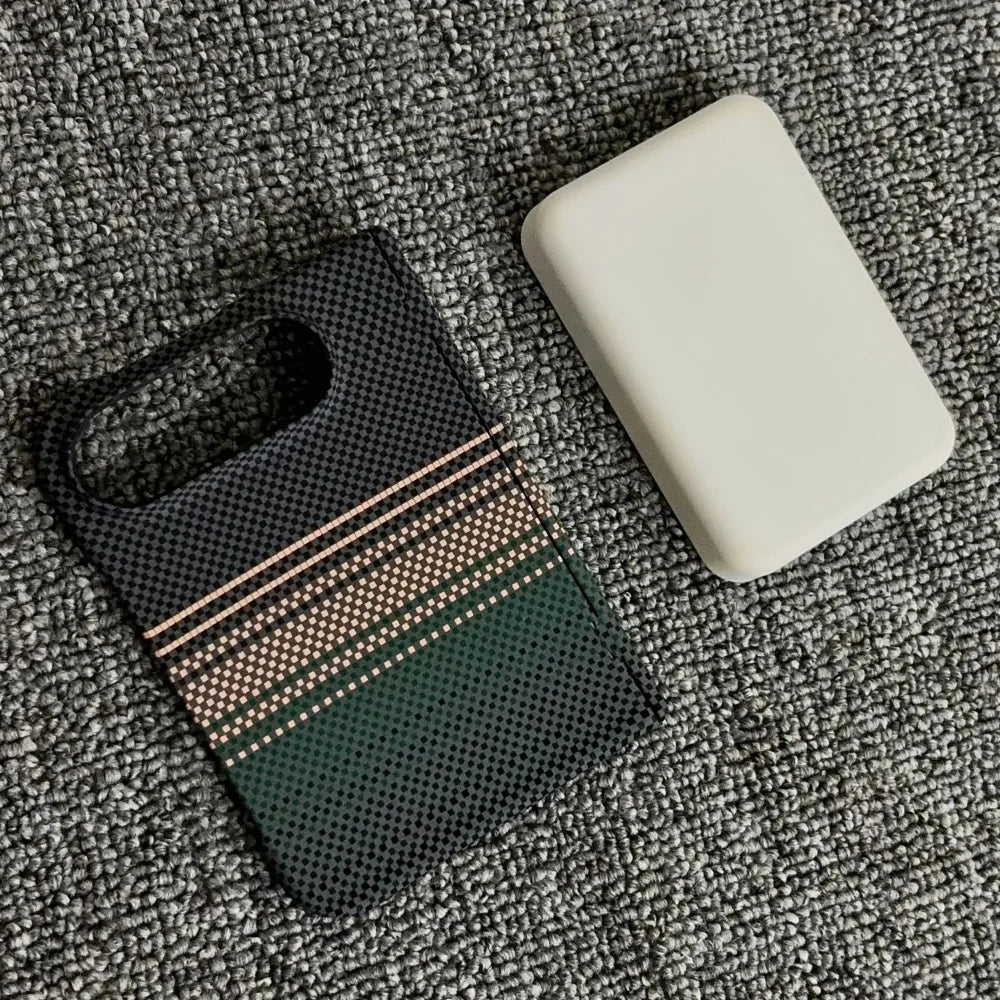 Carbon Fiber iPhone Duo Case | MagSafe Hinge Protection Main image