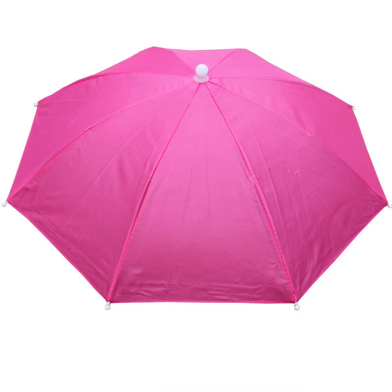Buy Foldable Umbrella Hat Outdoor Sun & Rain