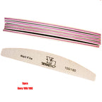 5Pcs Nail File Set Professional Grit Manicure Buffer Kit