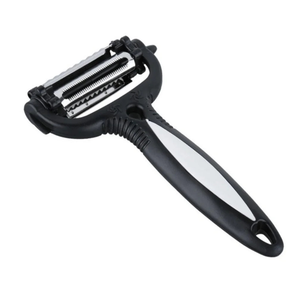 360 Degree Rotary Peeler 3-in-1 – Multifunction Vegetable & Fruit Cutter Slicer
