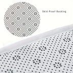 Long Kitchen Floor Mat UK Thick Flannel Non-Slip Door Rug