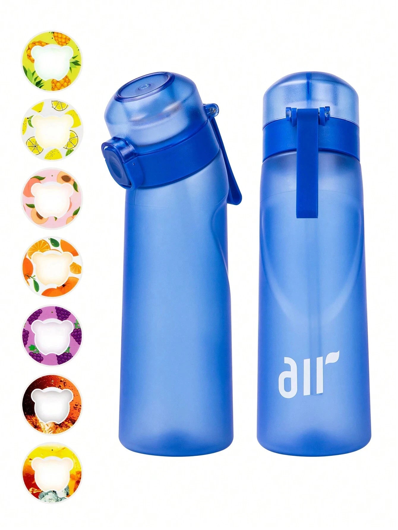 Air Water Bottle with Flavor Pods Leakproof Sports Cup
