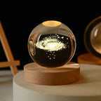 3D Solar System Crystal Ball LED Decoration Lamp