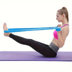 3Pcs Yoga Stretch Belt Set Elastic Resistance Bands Strength Training
