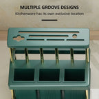 Kitchen Knife Holder Cutlery Drainer Rack