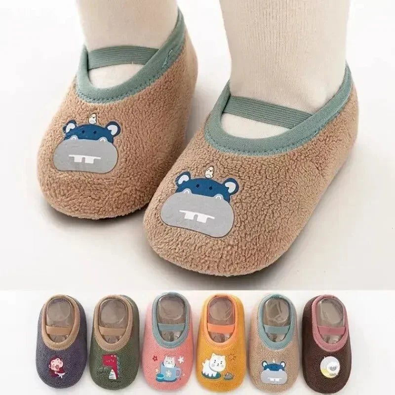 Baby Anti-Slip Socks Slippers UK – Newborn Toddler Floor Shoes Main image