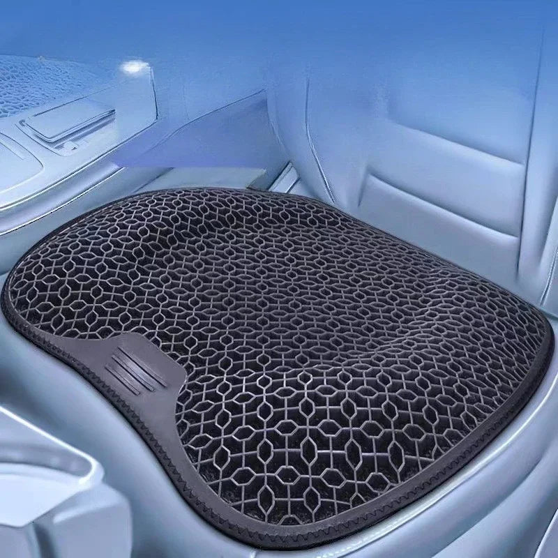 Honeycomb Gel Seat Cushion Ergonomic Breathable Washable Car Office