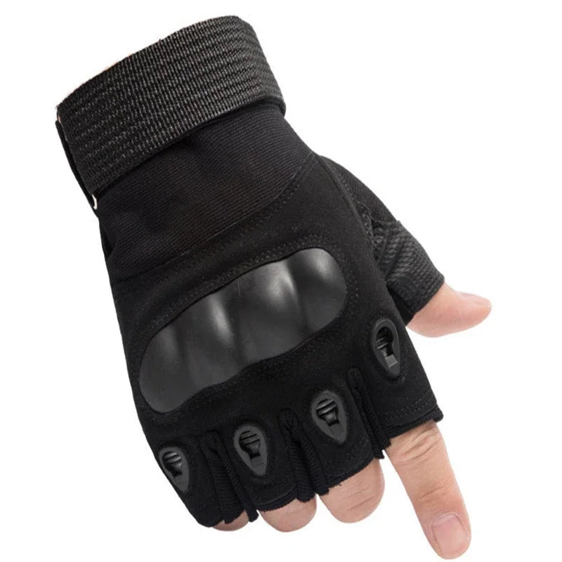 Tactical Gloves Anti Slip Half Finger Gym Fitness Wear Resistant Grips