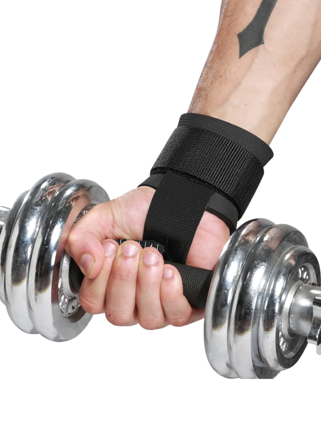 Weightlifting Wrist Straps Gym Grip Support for Strength Training