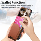 MagSafe Leather Card Holder Case for Motorola Razr 70 60 50 Ultra