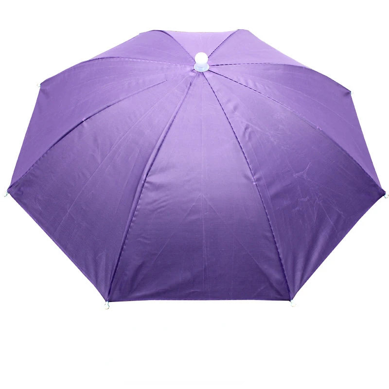 Buy Foldable Umbrella Hat Outdoor Sun & Rain