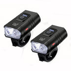 LED Bicycle Front Light Type-C Rechargeable Headlight