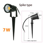 LED COB Garden Spotlight Waterproof Lawn Light