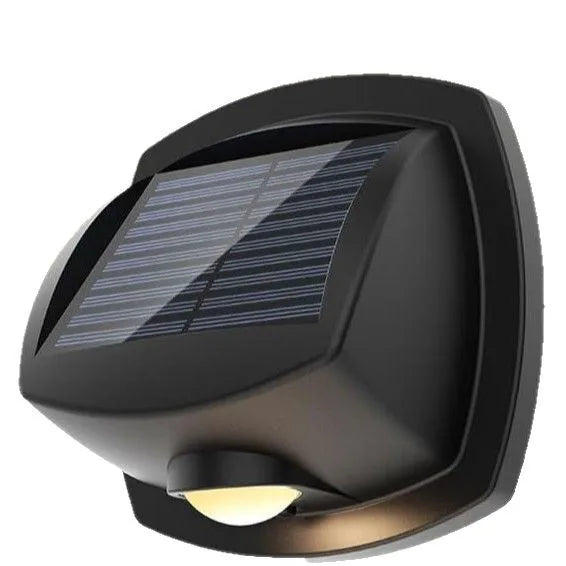 Dual Color Solar LED Wall Light for Fence & Outdoor Pathways