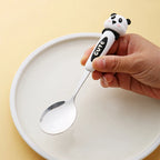 Cute Animal Stainless Steel Spoon – Panda Rabbit Bear Coffee Dessert Spoon