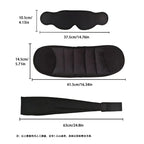 Airplane Sleeping Pillow – 3-in-1 Memory Foam Travel Support