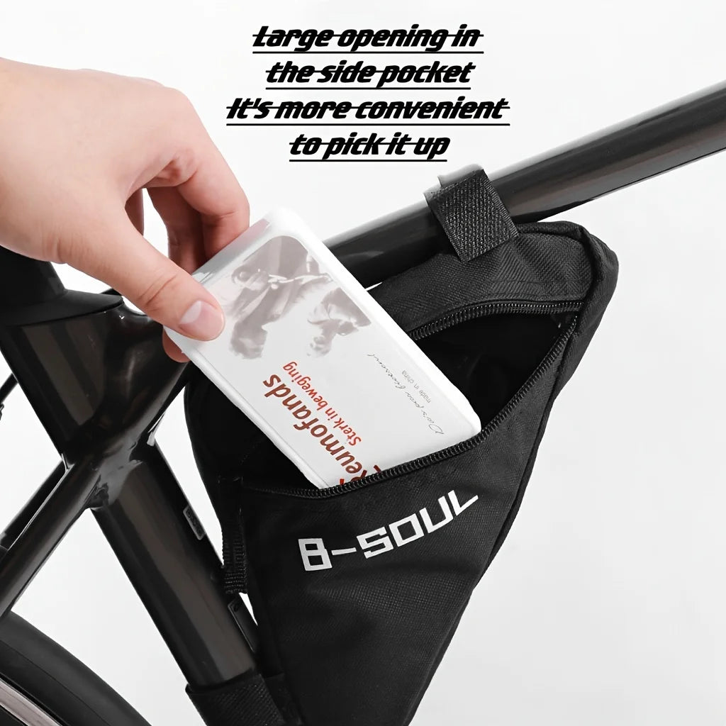 Waterproof Bicycle Triangle Frame Bag MTB Top Tube Tool Storage Bag