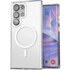 Clear Magnetic MagSafe Case for Samsung Galaxy S20 S21 S22 S23 S24 S25