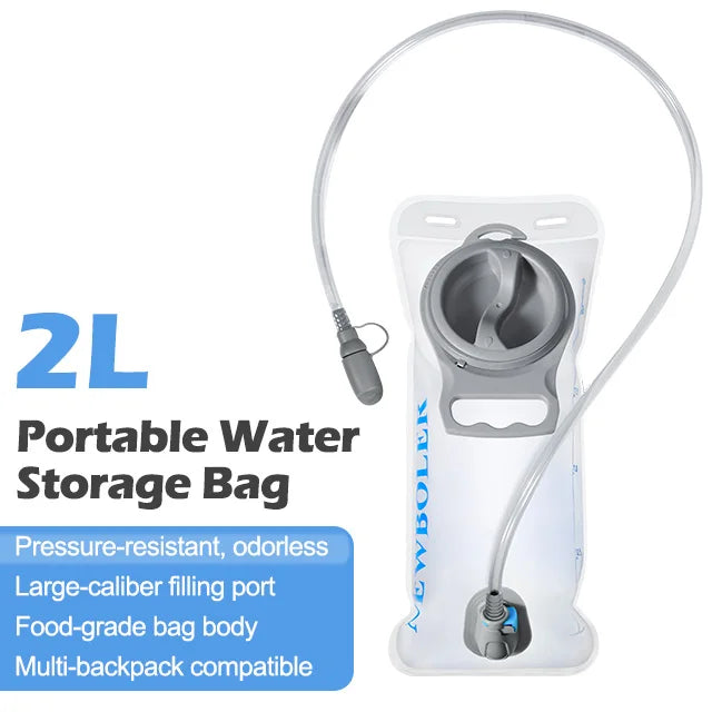 Hydration Water Bladder 1.5L 2L 3L Camping Reservoir