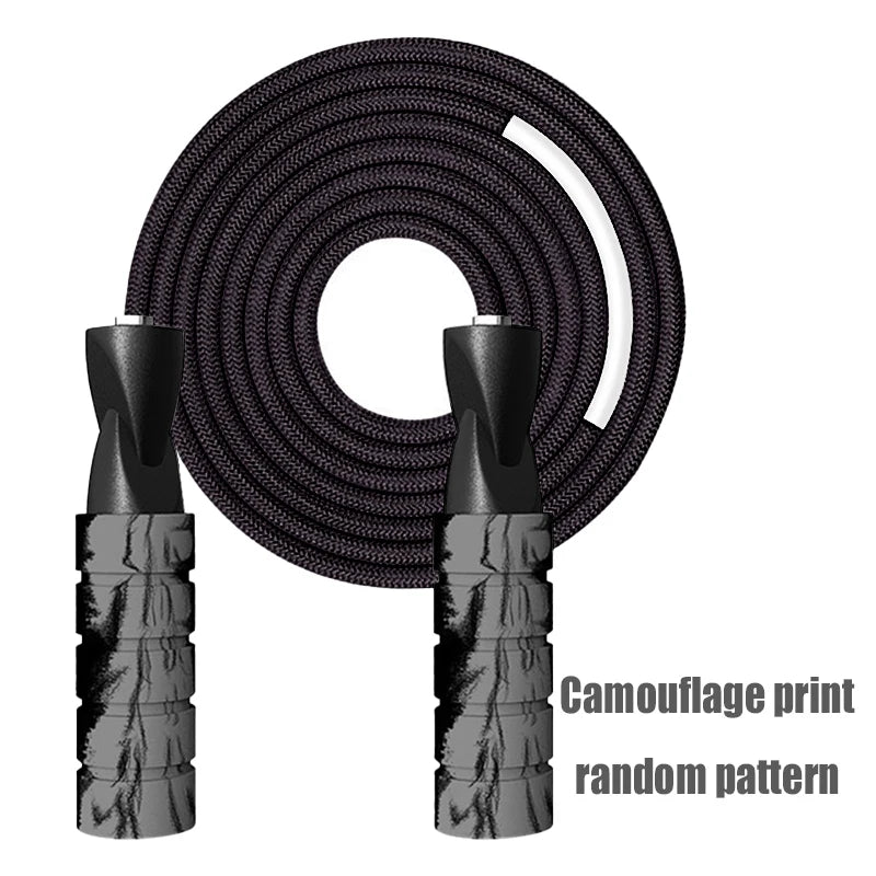 Professional Skipping Rope Thick Woven Bearing Speed Training Rope