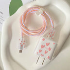 Cute Cherry Charger Cover for iPhone 20W USB Cable Protector