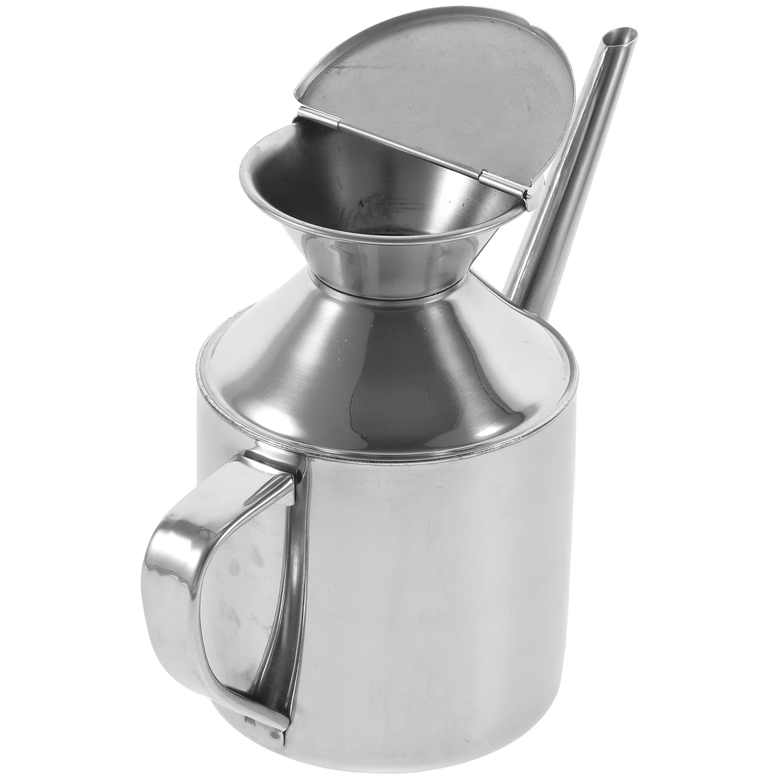 Stainless Steel Oil Pot Dispenser Kitchen Sauce & Vinegar Storage Bottle Secondary image