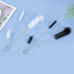 3PCS Bottle Cleaning Brush Set Nylon Tube Cleaner