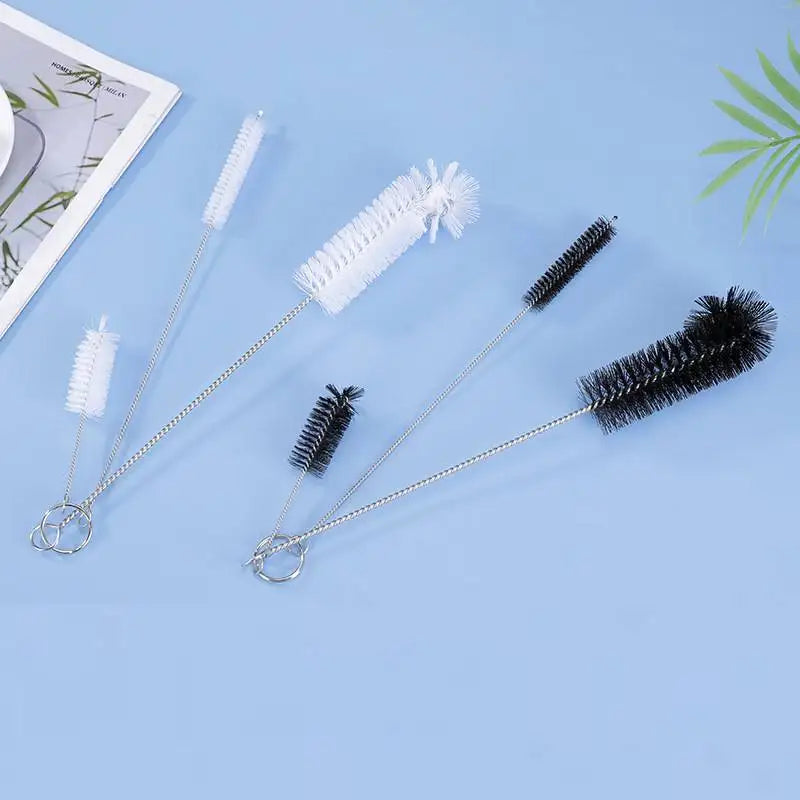3PCS Bottle Cleaning Brush Set Nylon Tube Cleaner Main image