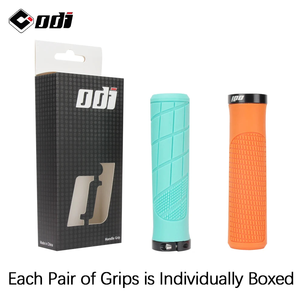 ODI Lock-On MTB Bike Handlebar Grips Anti-Slip Rubber Ergonomic