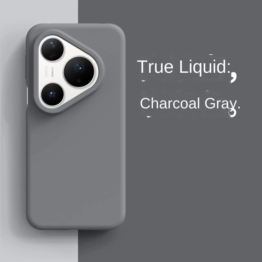 Luxury Liquid Silicone Case for Huawei Pura 80 Pro Plus & 80 Ultra