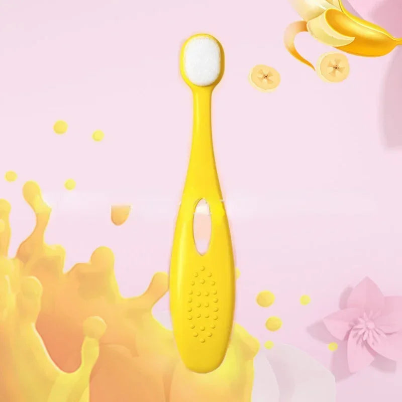 Cute Baby Toothbrush Soft Teether Brush for Kids Oral Care