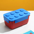 Portable Building Block Lunch Box 1050/1300ML Bento Food Container for Kids