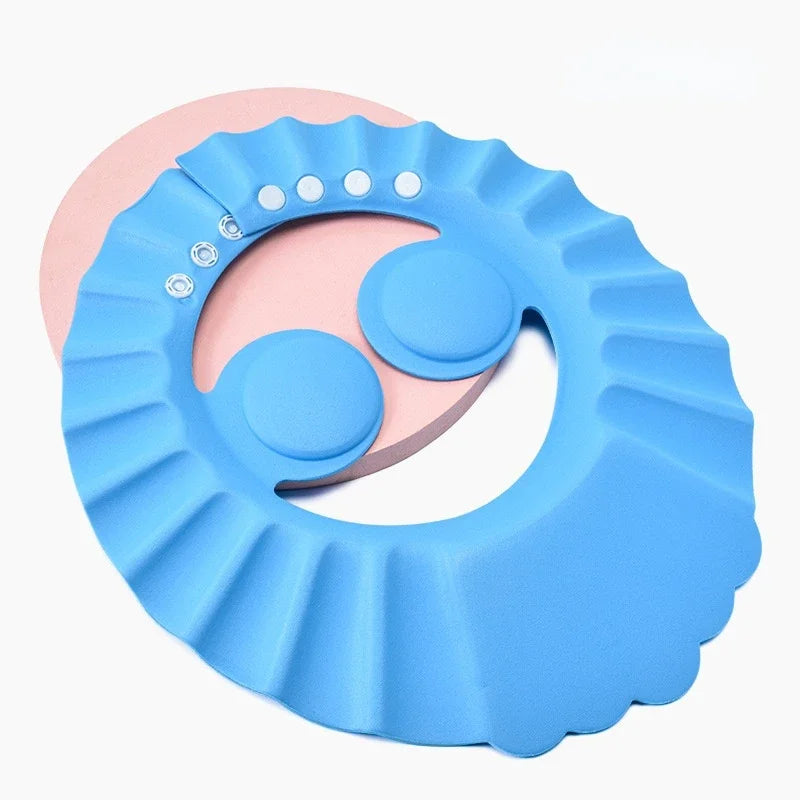 Baby Shampoo Cap Adjustable Waterproof Bath Visor
