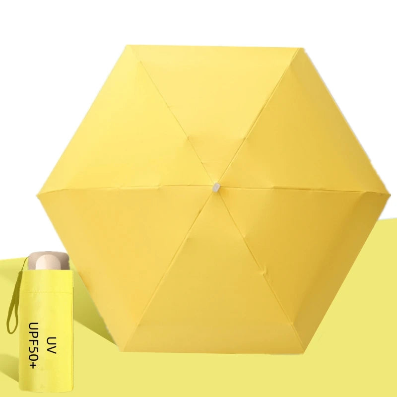 Buy UPF50+ Mini Pocket Umbrella UV Protection Travel Umbrella