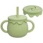 Baby Feeding Cups Portable Sippy Cup Snack Container