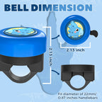 Kids Bicycle Bell Cute Mini Cycling Ring Alarm for Scooter & Tricycle